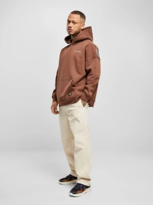 Bluza z kapturem Urban Classics brązowy