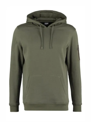 Bluza z kapturem Urban Classics oliwkowy