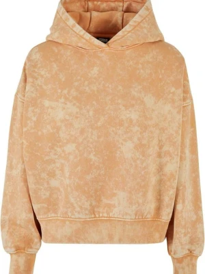 Bluza z kapturem Urban Classics pomarańczowy