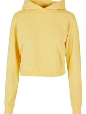 Bluza z kapturem Urban Classics żółty