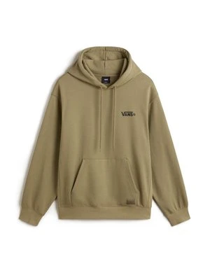 Bluza z kapturem Vans oliwkowy