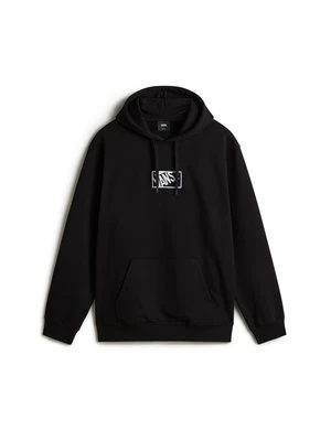 Bluza z kapturem Vans czarny