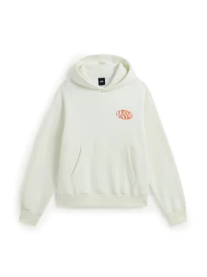 Bluza z kapturem Vans biały