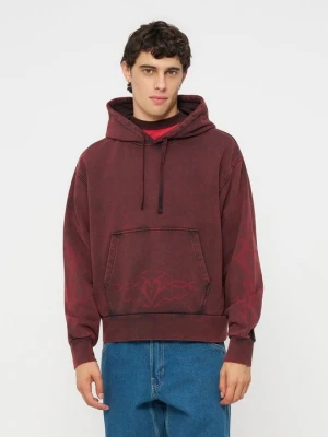 Bluza z kapturem Vans brązowy