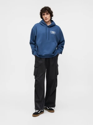 Bluza z kapturem Vans granatowy