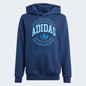 adidas Originals Bluza z Kapturem Varsity uniseks T-Shirty i Topy niebieski rozmiar Odzież