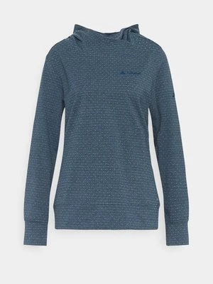 Bluza z kapturem Vaude niebieski
