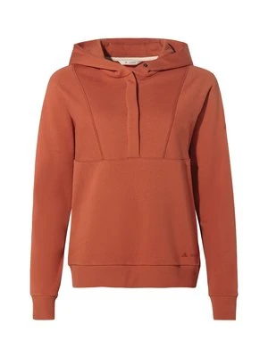 Bluza z kapturem Vaude ciemnoczerwony
