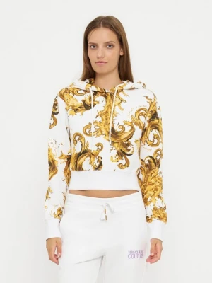 Bluza z kapturem Versace Jeans Couture biały