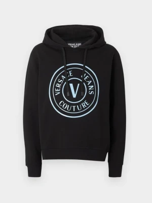Bluza z kapturem Versace Jeans Couture czarny