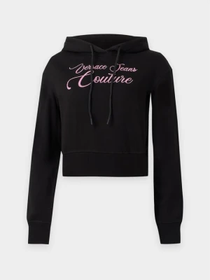 Bluza z kapturem Versace Jeans Couture czarny