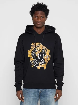 Bluza z kapturem Versace Jeans Couture czarny