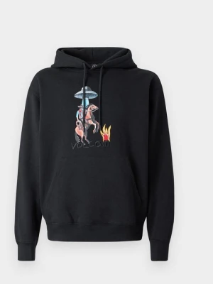 Bluza z kapturem Volcom czarny