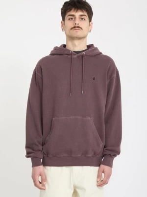 Bluza z kapturem Volcom czerwony
