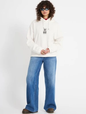 Bluza z kapturem Volcom mleczny