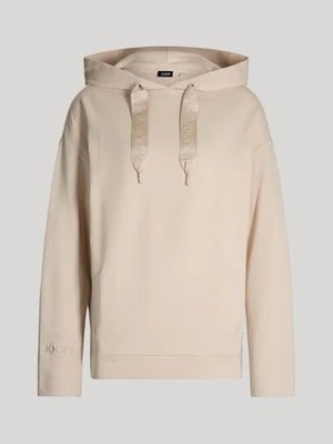 Bluza z kapturem w kolorze jasnego beżu Joop