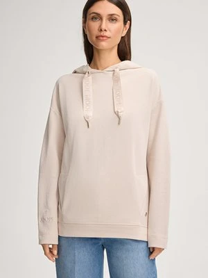 Bluza z kapturem w kolorze jasnego beżu Joop