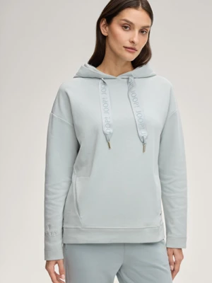 Bluza z kapturem w kolorze jasnoniebieskim Joop