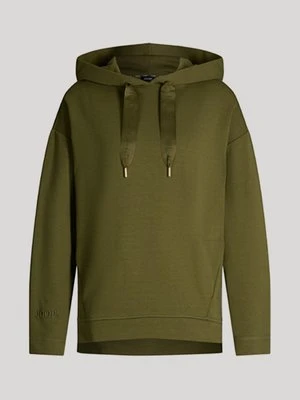Bluza z kapturem w kolorze oliwkowym Joop