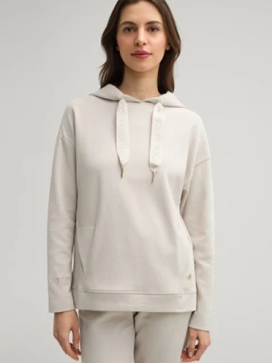 Bluza z kapturem w kolorze szarobeżowym Joop