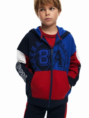 Bluza z kapturem w stylu koszykarskim Desigual