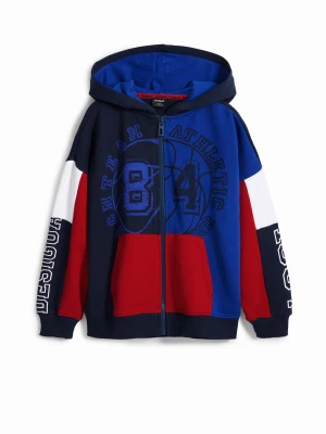 Bluza z kapturem w stylu koszykarskim Desigual