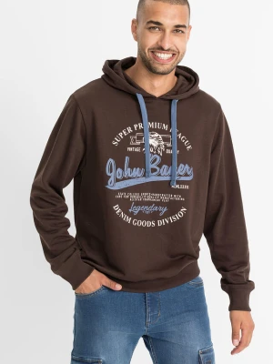 Bluza z kapturem w wygodnym fasonie bonprix