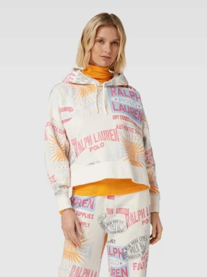 Bluza z kapturem we wzory na całej powierzchni Polo Ralph Lauren