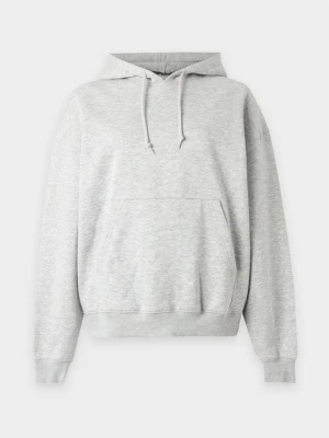 Bluza z kapturem Weekday szary