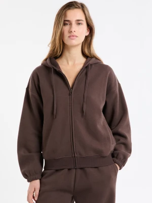 Bluza z kapturem z bawełną Etam