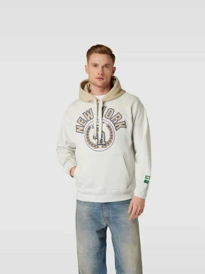 Bluza z kapturem z bawełny - RHUIGI X PUMA Jasnoszary
