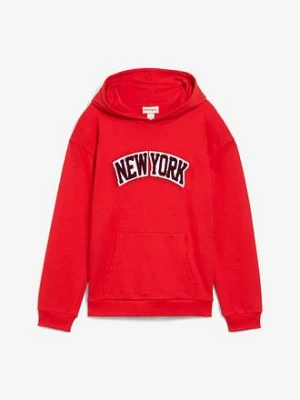 Bluza z kapturem z czystej bawełny bonprix