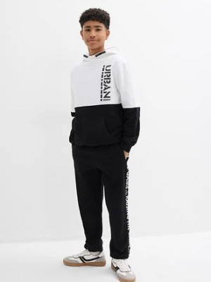 Bluza z kapturem z czystej bawełny organicznej bonprix