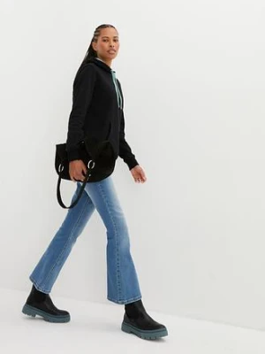 Bluza z kapturem z czystej bawełny organicznej bonprix