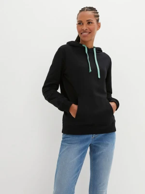 Bluza z kapturem z czystej bawełny organicznej bonprix