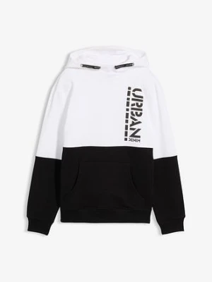Bluza z kapturem z czystej bawełny organicznej bonprix