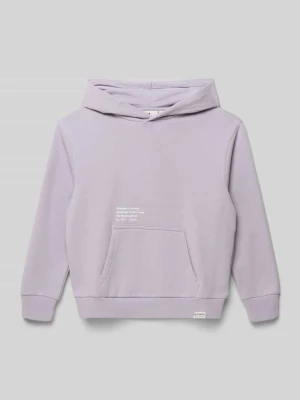 Bluza z kapturem z Detal z logo Garcia