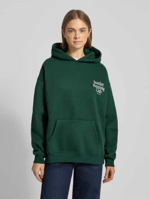 Bluza z kapturem z elastycznymi wykończeniami ANOTHER COTTON LAB