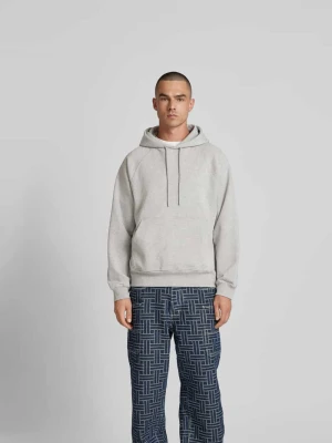 Bluza z kapturem z kieszenią kangurka Closed Jasnoszary melanż