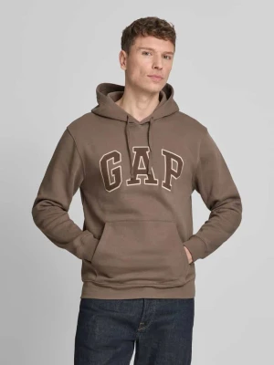 Bluza z kapturem z kieszenią kangurką GAP