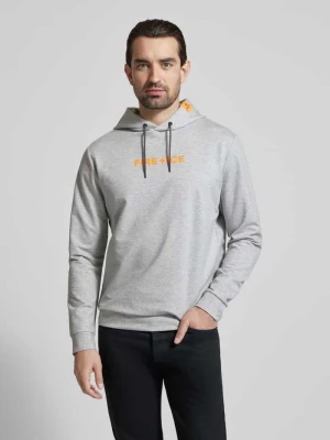 Bluza z kapturem z logo model 'CADELL' Fire + Ice