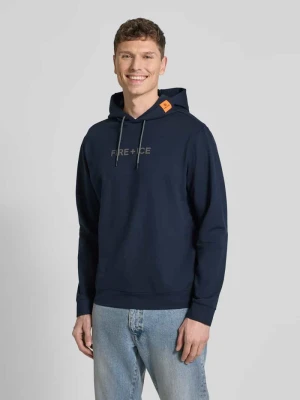 Bluza z kapturem z logo model 'CADELL' Fire + Ice