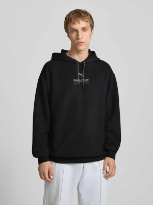 Zdjęcie produktu bluza z kapturem z logo Puma Czarny