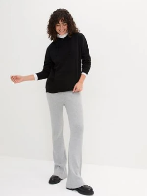 Bluza z kapturem, z miękkiego materiału frotte bonprix