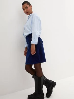 Bluza z kapturem, z miękkiego materiału frotte bonprix