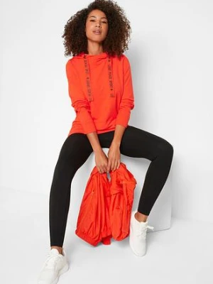 Bluza z kapturem, z miękkiego materiału z wiskozą bonprix