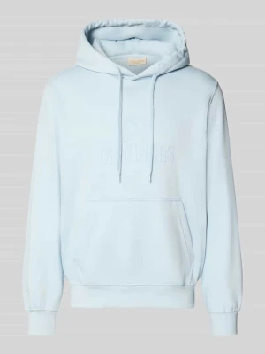 Bluza z kapturem z mieszanki bawełny model 'FREDERIKS' Jack&Jones Jasnoniebieski
