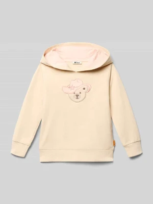 Bluza z kapturem z mieszanki bawełny Steiff