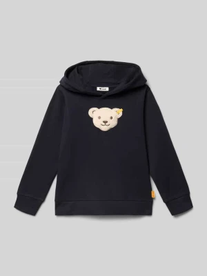 Bluza z kapturem z mieszanki bawełny Steiff