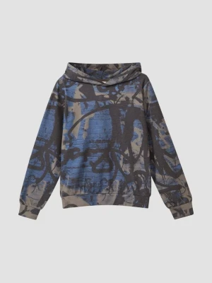 Bluza z kapturem z nadrukiem graffiti s.Oliver